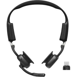 Shokz OpenMeet Knochenschall-Headset Schwarz