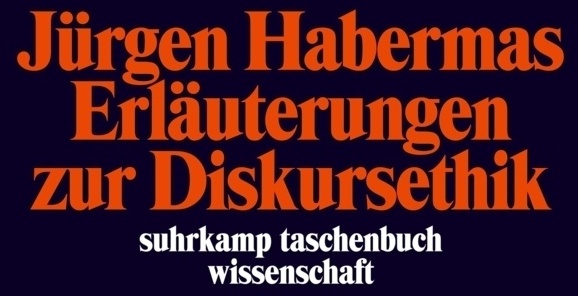 Erläuterungen Zur Diskursethik - Jürgen Habermas  Taschenbuch