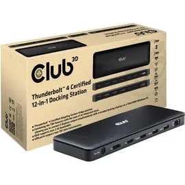 Club 3D Club3D ThunderboltTM 4 zertifizierte 12-in-1-Dockingstation