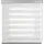 STORESDECO Doppelrollo 250 x 140 cm weiß