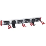 Bruns Gerätehalterleiste 4 Halter + 2 Haken 60457 0.5 m