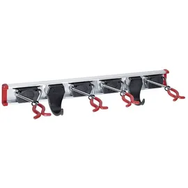 Bruns Gerätehalterleiste 4 Halter + 2 Haken 60457 0.5 m