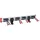 Bruns Gerätehalterleiste 4 Halter + 2 Haken 60457 0.5 m