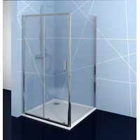 Polysan Easy Line Eck-Duschkabine mit Schiebetür verschiedene Größen 100 x 190 cm 1015EL3415