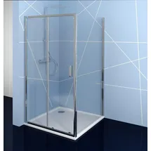 Polysan Easy Line Eck-Duschkabine mit Schiebetür verschiedene Größen 100 x 190 cm 1015EL3415