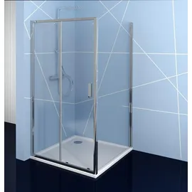 Polysan Easy Line Eck-Duschkabine mit Schiebetür verschiedene Größen 100 x 190 cm 1015EL3415