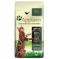 Applaws Trockenes Katzenfutter - Erwachsener mit Huhn und Lamm 2kg (Rabatt für Stammkunden 3%)