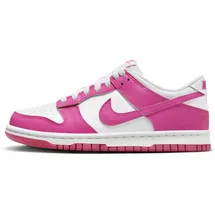 Nike Dunk Low Laser Fuchsia GS Sneaker fuchsienrosa|WEISS 39