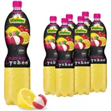 Pfanner Lemon-Lychee Frucht Nektar (6 x 1,5 l) – Mehrfruchtgetränk mit 10% Fruchtgehalt - aus Zitronen und Lychee im Vorratspack