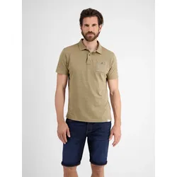 Poloshirt in weicher, gewaschener Jerseyqualität - Desert Sand - XXXL