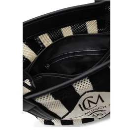 L.Credi Rima Shopper Polyester Black/White
