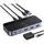 UGREEN Switch Przełącznik switch USB-C USB-A 10Gb/s - szary, KVM Switch, Grau, Silber