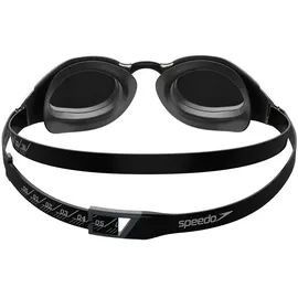 Speedo Fastskin Hyper Elite Schwimmbrille schwarz/grau One Size