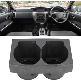 lede Doppelter Getränkehalter für Mittelkonsole Nissan Patrol GU Y61 1997-2005 Grau