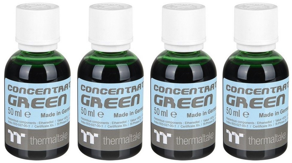 Thermaltake Wasserkühlung Thermaltake Premium Concentrate - Green (4 Bottle grün