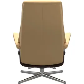 Stressless Stressless® »View« mit Cross Base, Größe S, M & L, Holzakzent Braun