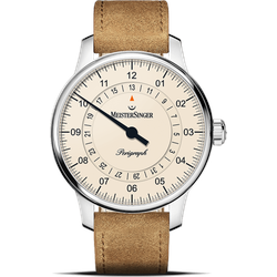 Meistersinger Klassik Plus Perigraph BM1103 - elfenbein,cognac - 38mm