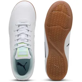 Puma Truco III Hallenschuhe Kinder puma white/aqua/fizzy light 39