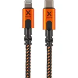 Xtorm USB-C auf Lightning 1,5 m Schwarz/Orange
