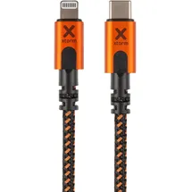Xtorm USB-C auf Lightning 1,5 m Schwarz/Orange