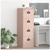 vidaXL Aktenschrank 44 x 50 x 106,5 cm Rosa