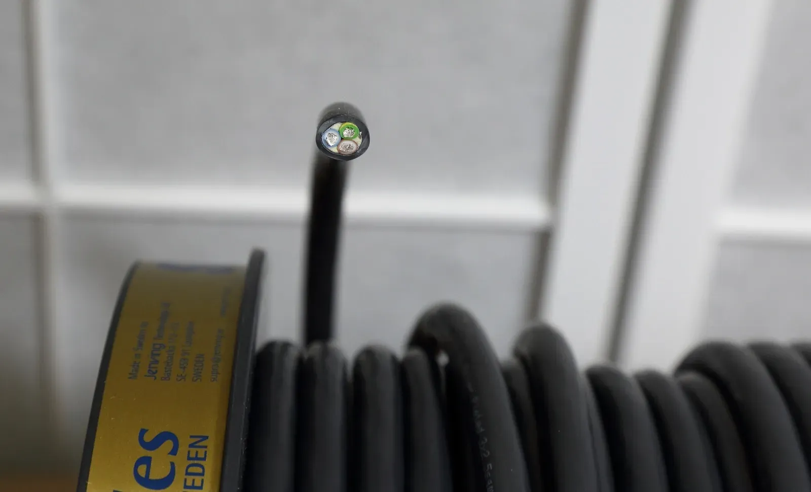 Supra Cables High-End Netzkabel Supra LoRad 2.5 SPC silber 3x2,5mm2 Meterware