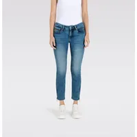 MAC Ankle-Jeans »Rich-Slim Chic«, Mit besonderer Coin-Pocket, schwarz