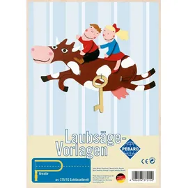 Pebaro Laubsägevorlage Schlüsselbrett Kuh (375/1S)