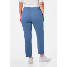 GOLDNER Caprihose 7/8-Stretchhose Blau 64
