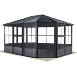 Sojag Charleston 3,84 x 3,84 m anthrazit