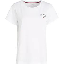 Tommy Hilfiger Uw0uw04525 Kurzarm-T-Shirt White M
