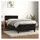 vidaXL Boxspringbett 100 x 200 cm Schwarz