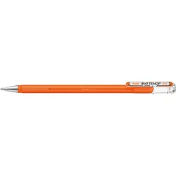 Pentel Mattehop, Verschlossener Gelschreiber, Orange, Orange, Kunststoff, Fein,