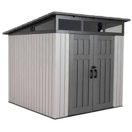 Lifetime Merkur 2,54 x 2,54 m dunkelgrau Doppeltür