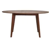 miliboo Design-Esstisch ausziehbar Nussbaum L150-200 MARIK