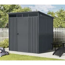 garden 'n' more Pultdachhaus Basic plus 1,97 x 1,46 m Schwarz