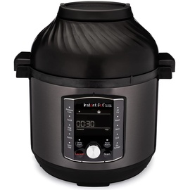 Instant Pot Pro Crisp 8L, Dampfgarer, – Reiskocher, Schwarz