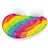 BESTWAY Badeinsel Rainbow Dreams 175 x 163 cm