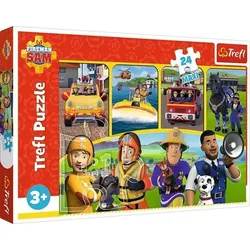 Maxi Puzzle 24 Teile - Feuerwehrmann Sam