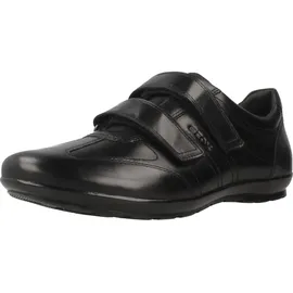 GEOX Business-Schuhe Schwarz, U74A5D 00043 C9999, Black, Größe: 43
