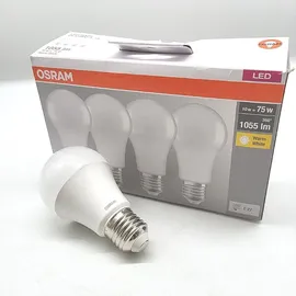 Osram LED 4er Set E27, 2700 K, 10 W, 4058075184992,