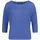 Betty Barclay Basic-Strickpullover mit Rippenstruktur Adria Blau 48
