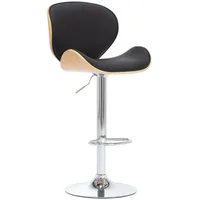 VidaXL Barhocker Schwarz Kunstleder