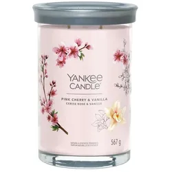 YANKEE CANDLE PINK CHERRY & VANILLA Kerze 567 g 