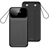 MaxLife MXPB-06 10000 mAh, 22.50 W, 37 Wh), Powerbank schwarz