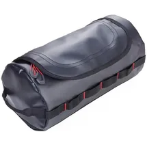 Troika BAG30/BK Kulturtasche/Kosmetikkoffer Kulturbeutel Plane Schwarz