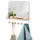 Umbra Wandgarderobe Estique 46 x 41 cm Weiß / Braun