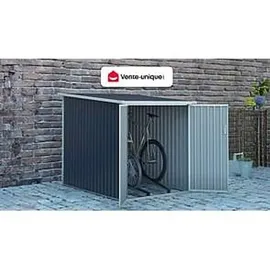 vente-unique Fahrradunterstand Fahrradschuppen - Stahl - 2,81 m2 - NIKI
