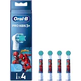 Oral-B Pro Kids Aufsteckbürsten Spiderman 4 St.