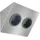 Caressi Schuko-Steckdose 2ST14 Edelstahl 2 St.